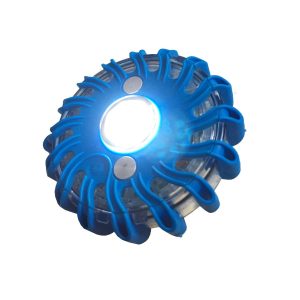 LED Blixtljus Blå – 105 x 35 mm