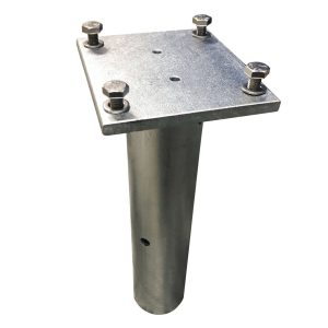 Adapterplatta – Inklusive bultar 160 x 140 x 10mm – Längd 330mm