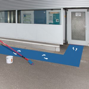 Golvfärg – Utomhus Industriell Beläggning – Blå RAL 5017