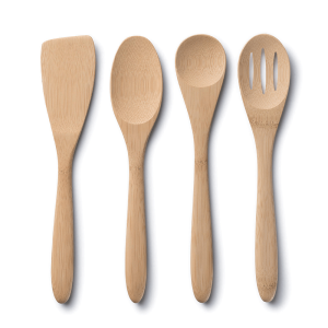 Bambu Home – Köksredskap Bambu Ekologiska – Set om 4 st