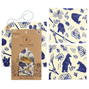 Bee’s Wrap – Naturligt och Ekovänligt Folie Lunch Pack – 3-pack