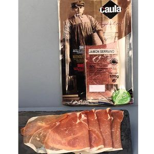 Jamón Serrano 100g Skivad