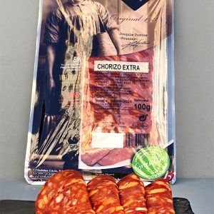 Chorizo Sliced 100g  skivad
