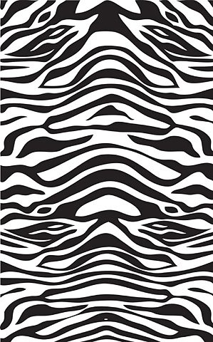Duschdraperi Zebra