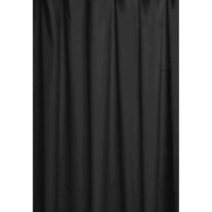 Duschdraperi Neutral Svart