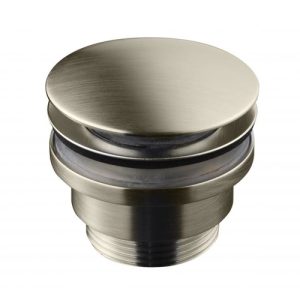 Bottenventil Tapwell 74400 Brushed Nickel Ø63mm