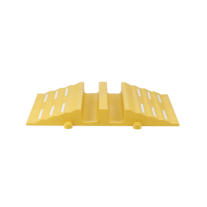 Kabelbrygga – 2 x 90mm kablar/slangar – Gul
