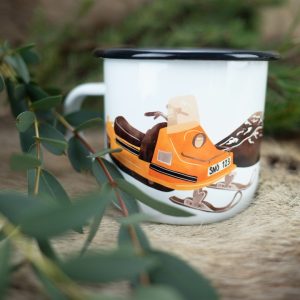 Emaljmugg KAFFEPAUS