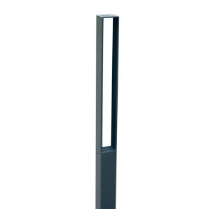 Dekorativ pollare 70 x 70 mm – Skruvförankrad