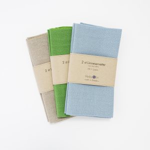 Julservetter lin 2-pack
