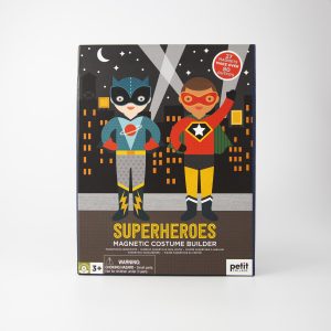 Magnetisk klippdocka Superheroes